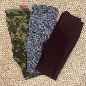 *3 PAIRS OF GAPFIT LEGGINGS